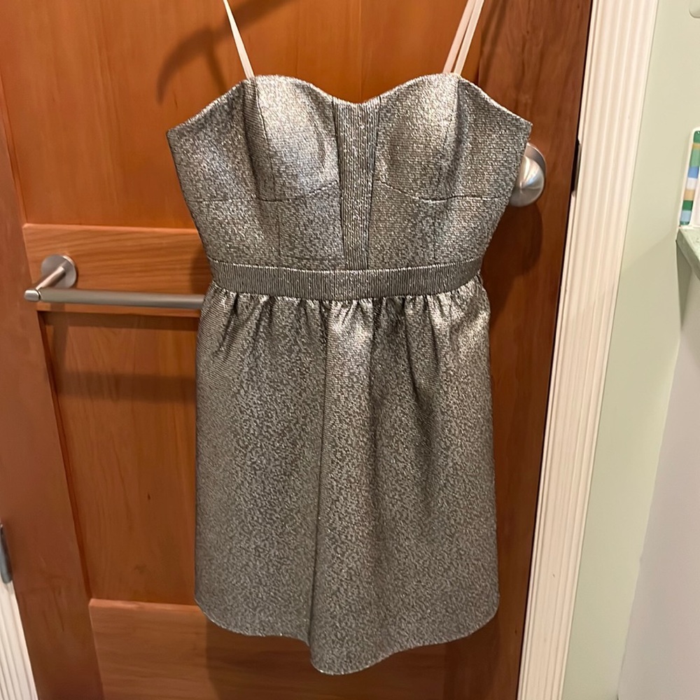 Gold party dress